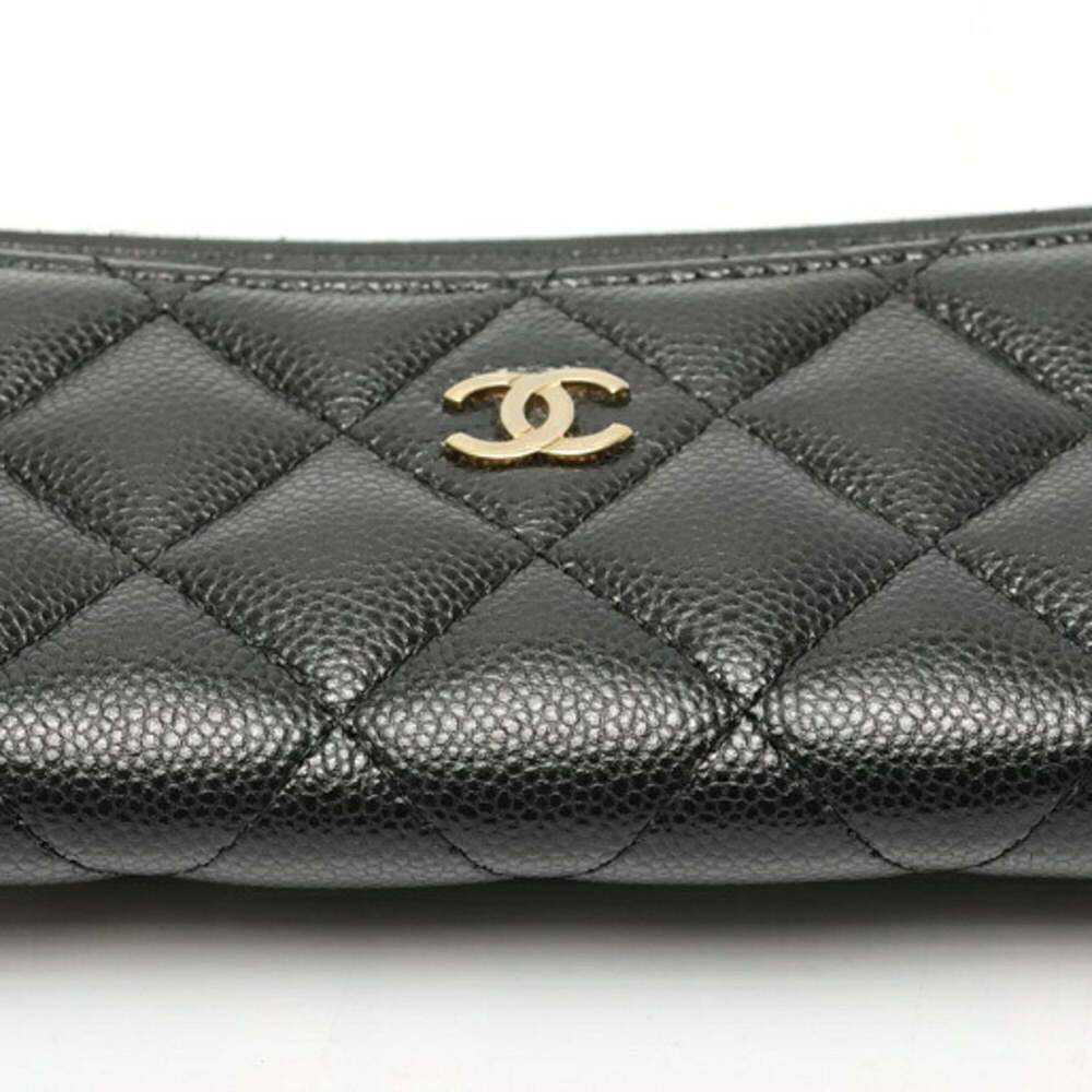 CHANEL Black Caviar Leather Wallet - Picture 3 of 7